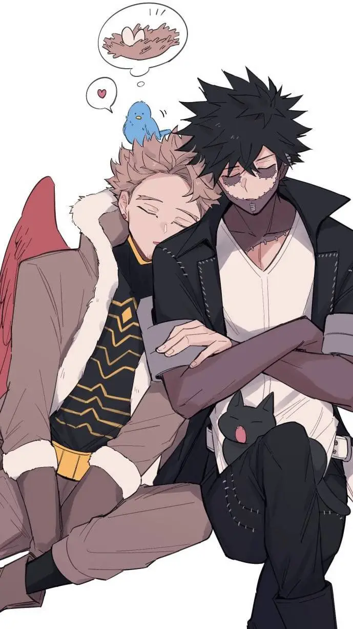 ai character: ★dabi★ background