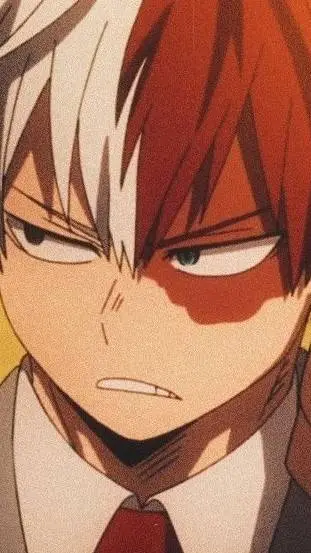 ai character: Shoto Todoroki  background