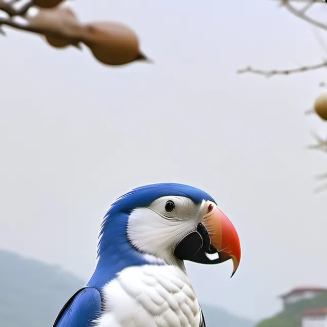 chat with ai character: parrot in zoo 
