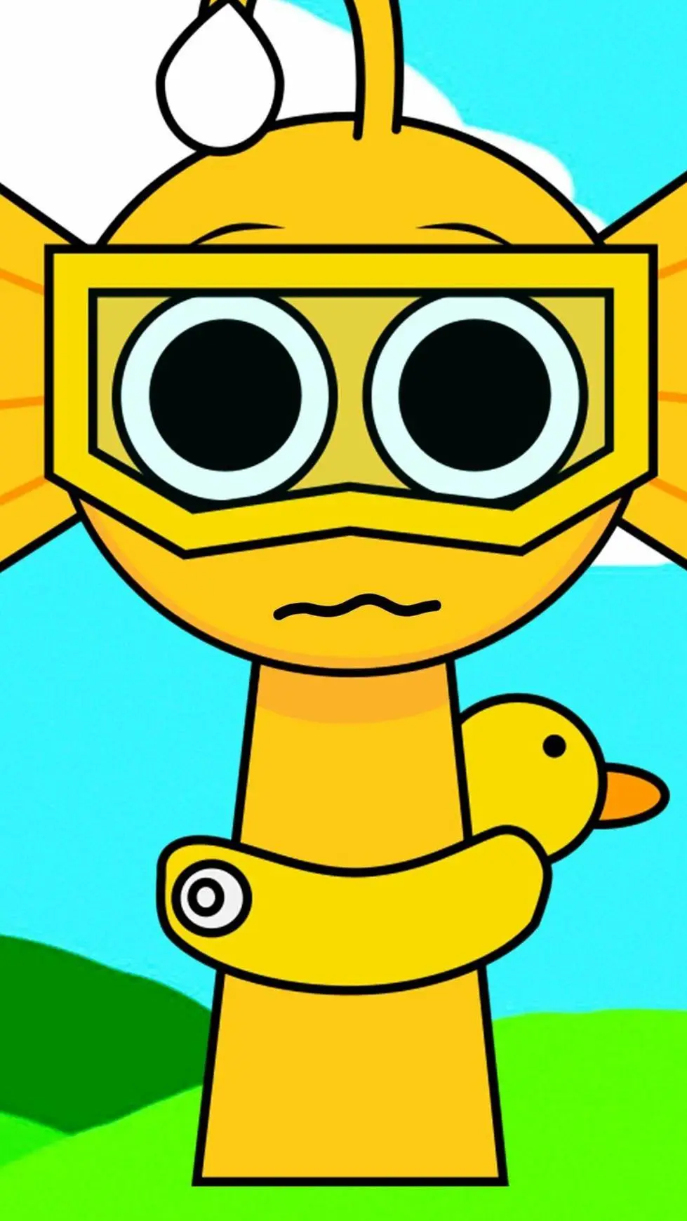 ai character: Bailey tiene miedo background