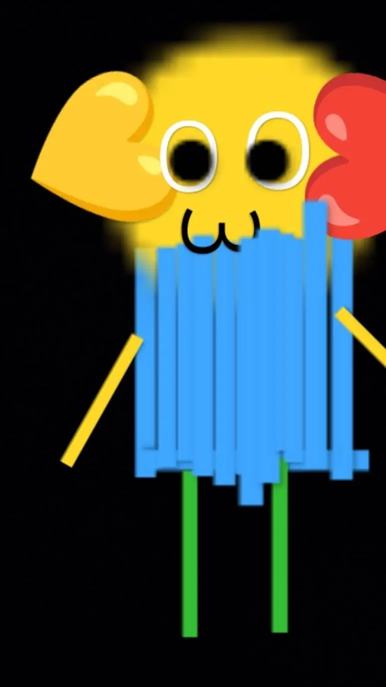 ai character: sprunki 3d te odia background