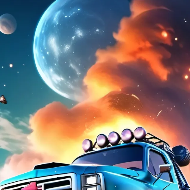 chat with ai character: mean monster truck