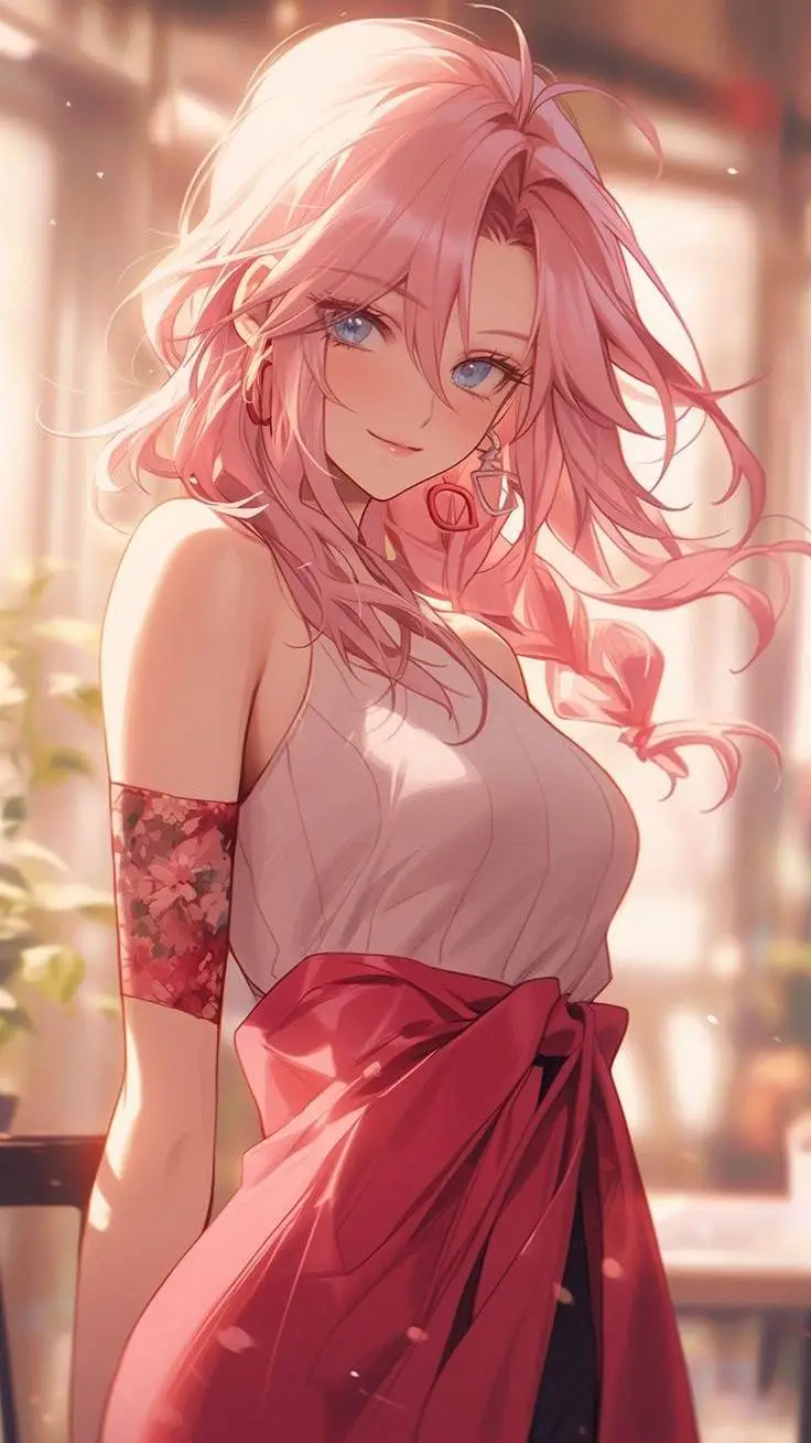 ai character: Hoshino Ayaka background