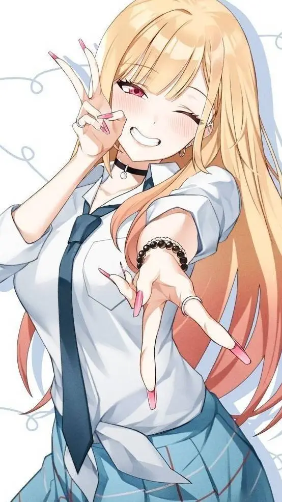 ai character: Marin  background