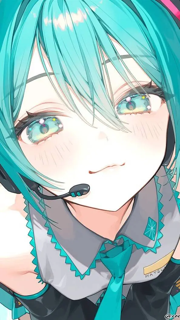 ai character: Miku  background