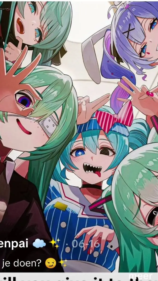 ai character: the miku gang background