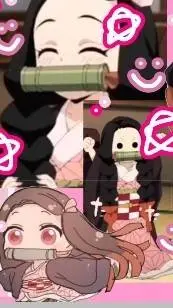 ai character: nezuko virou hmn?! background
