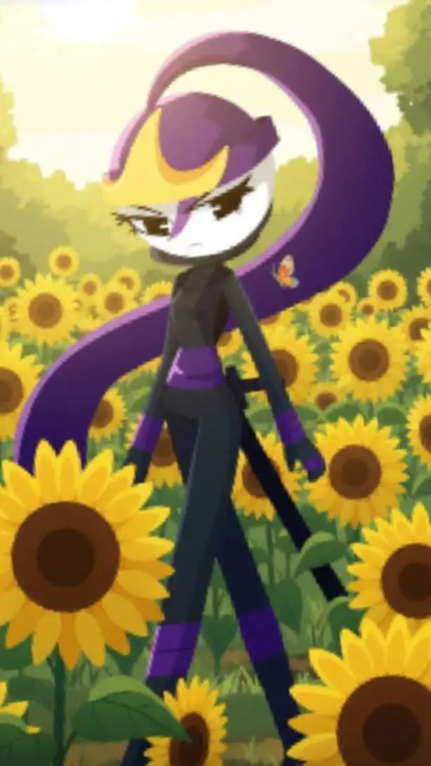 ai character: shade🥷 background