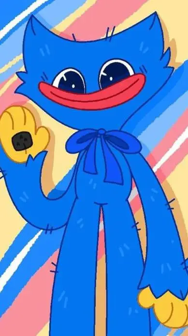ai character: Huggy wuggy <3 background