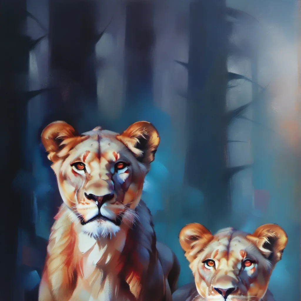 chat with ai character: lioness pride