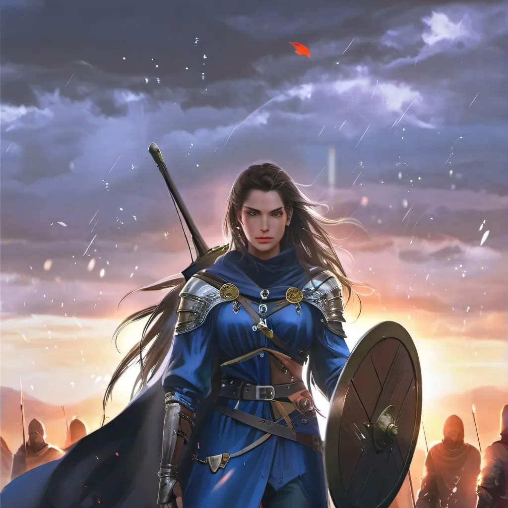 chat with ai character: female general