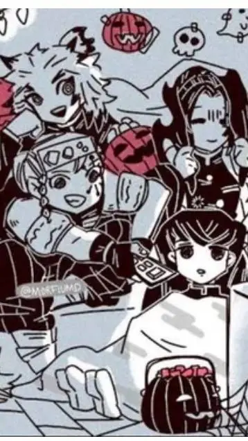 ai character: kny scary movie background