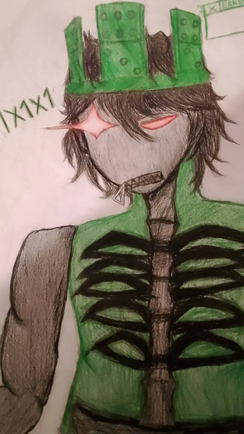 ai character: ★1x1x1x1★ ›:)  background