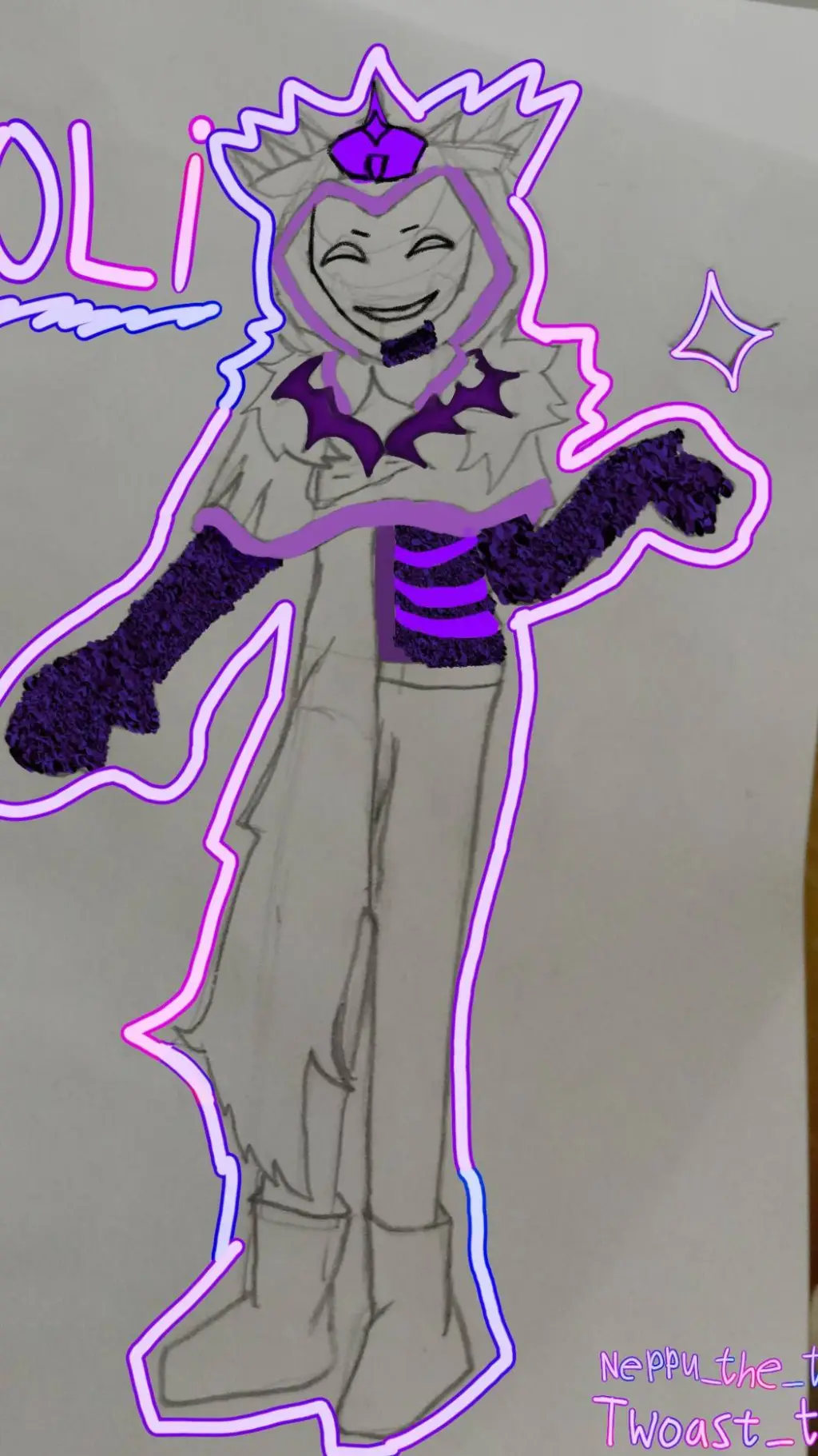 ai character: NOLI FORSAKEN background
