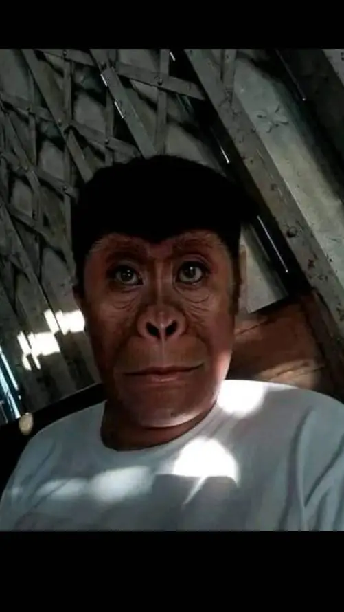 ai character: mono cojudo gay background