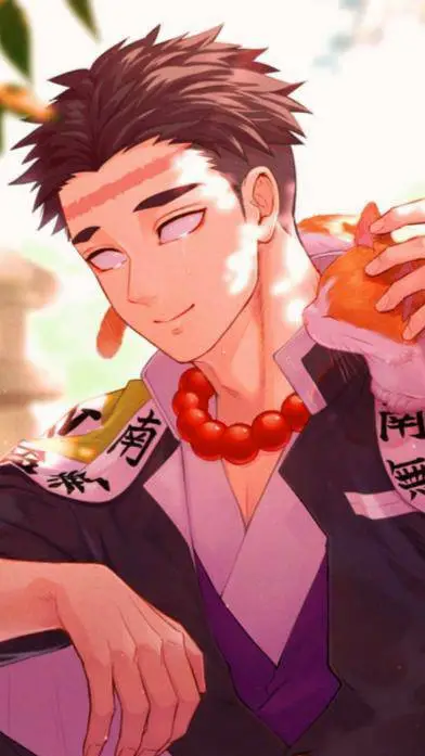 ai character: -Gyomei Himejima- background