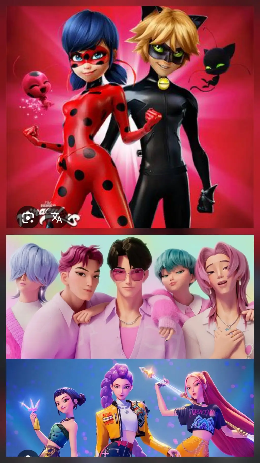 ai character: mlb ×k-pop😈hunter background