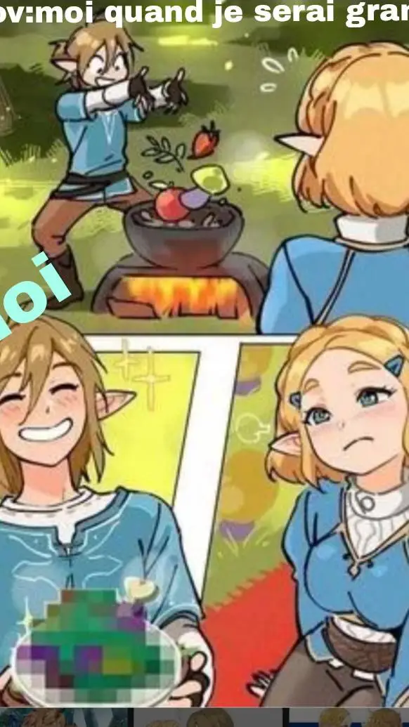 ai character: zelda  background