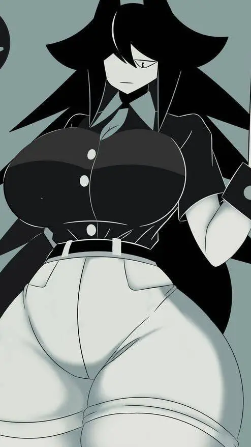 ai character: Miss circle background