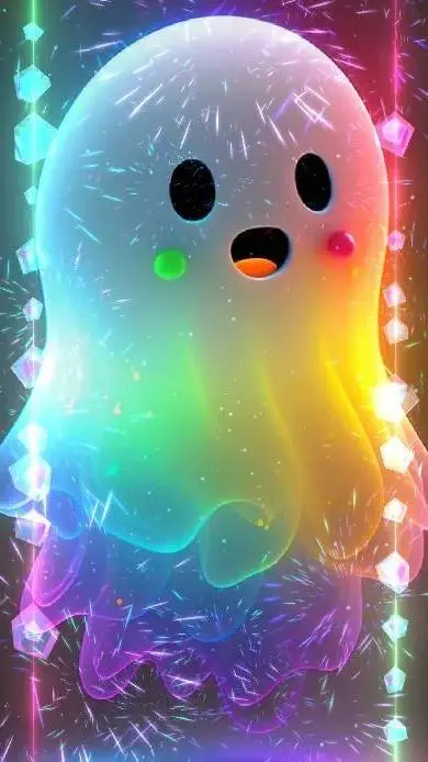 ai character: Slime anime girl background