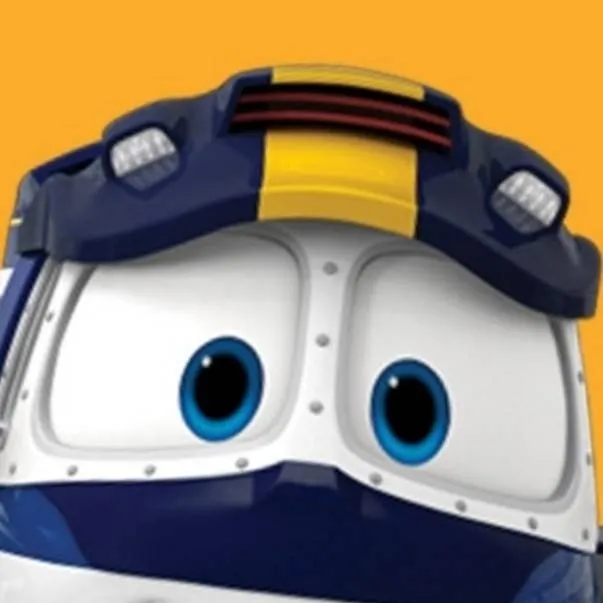 chat with ai character: Robot trains