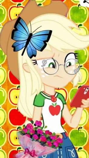 ai character: Applejack background