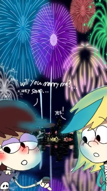ai character: Luna Loud Rockstar background