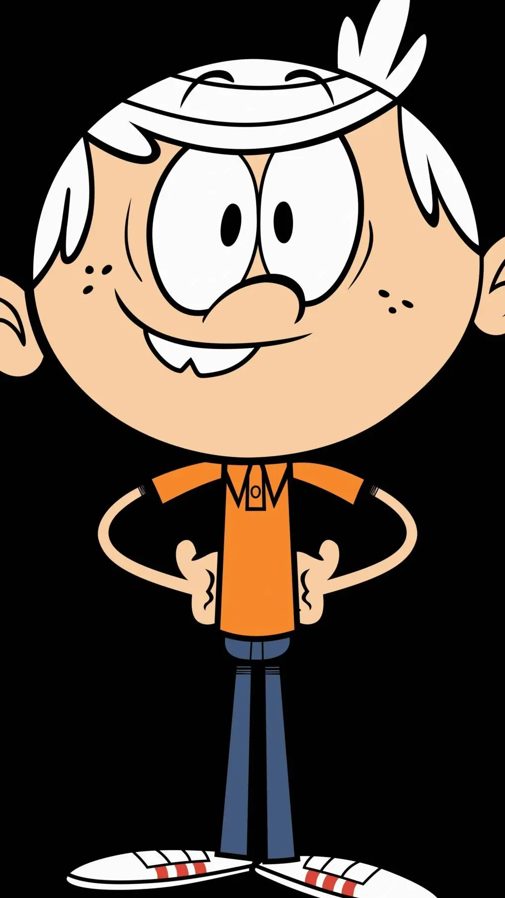 ai character: Lincoln Loud background
