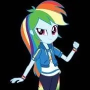 chat with ai character: Rainbow dash