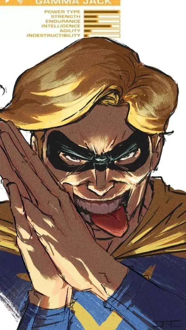 ai character: Gamma Jack background