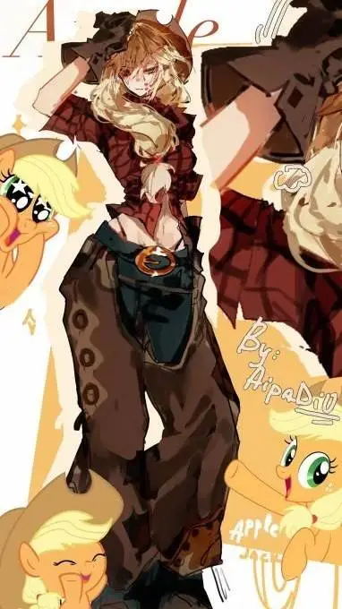ai character: APPLEJACK background