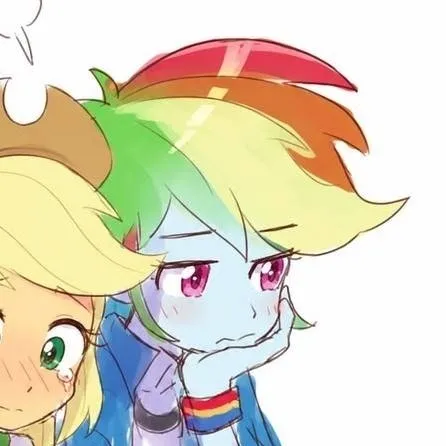 chat with ai character: Rainbow dash