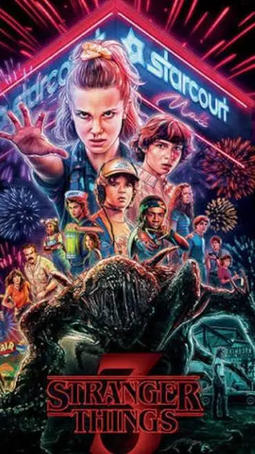 ai character: stranger things 🇺🇸 background