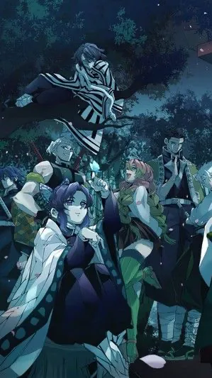 ai character: Death hashira  background