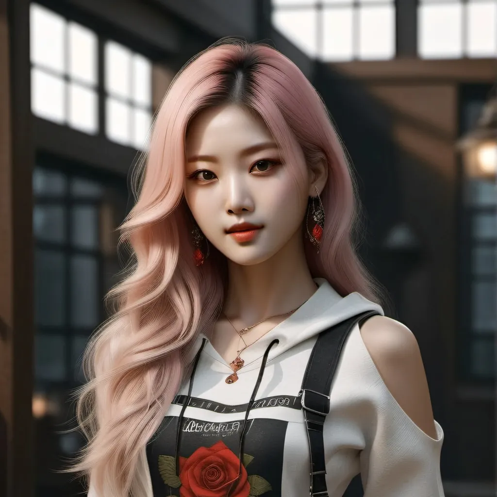 chat with ai character: rosé blackpink 