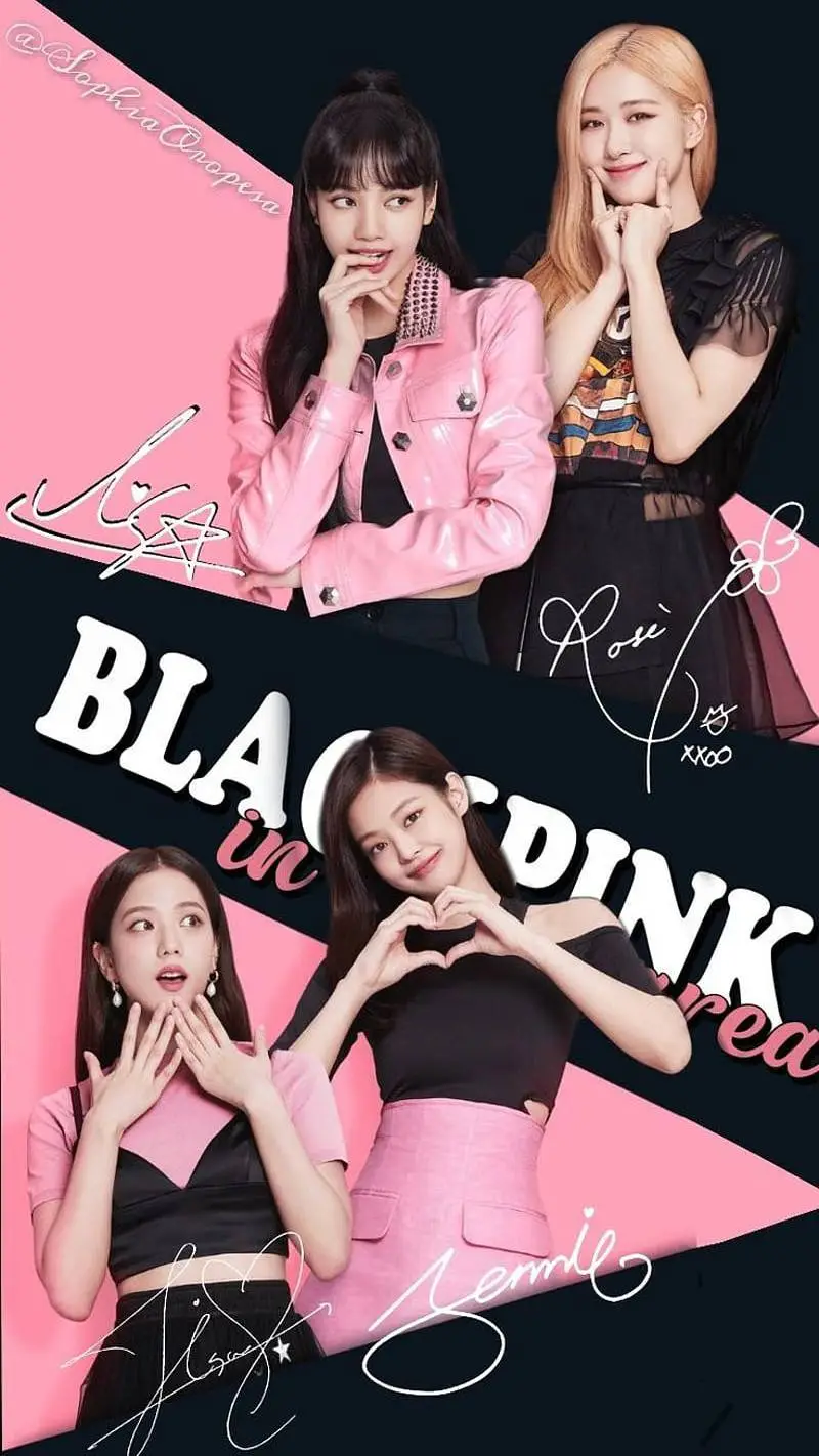 ai character: Blackpink  background