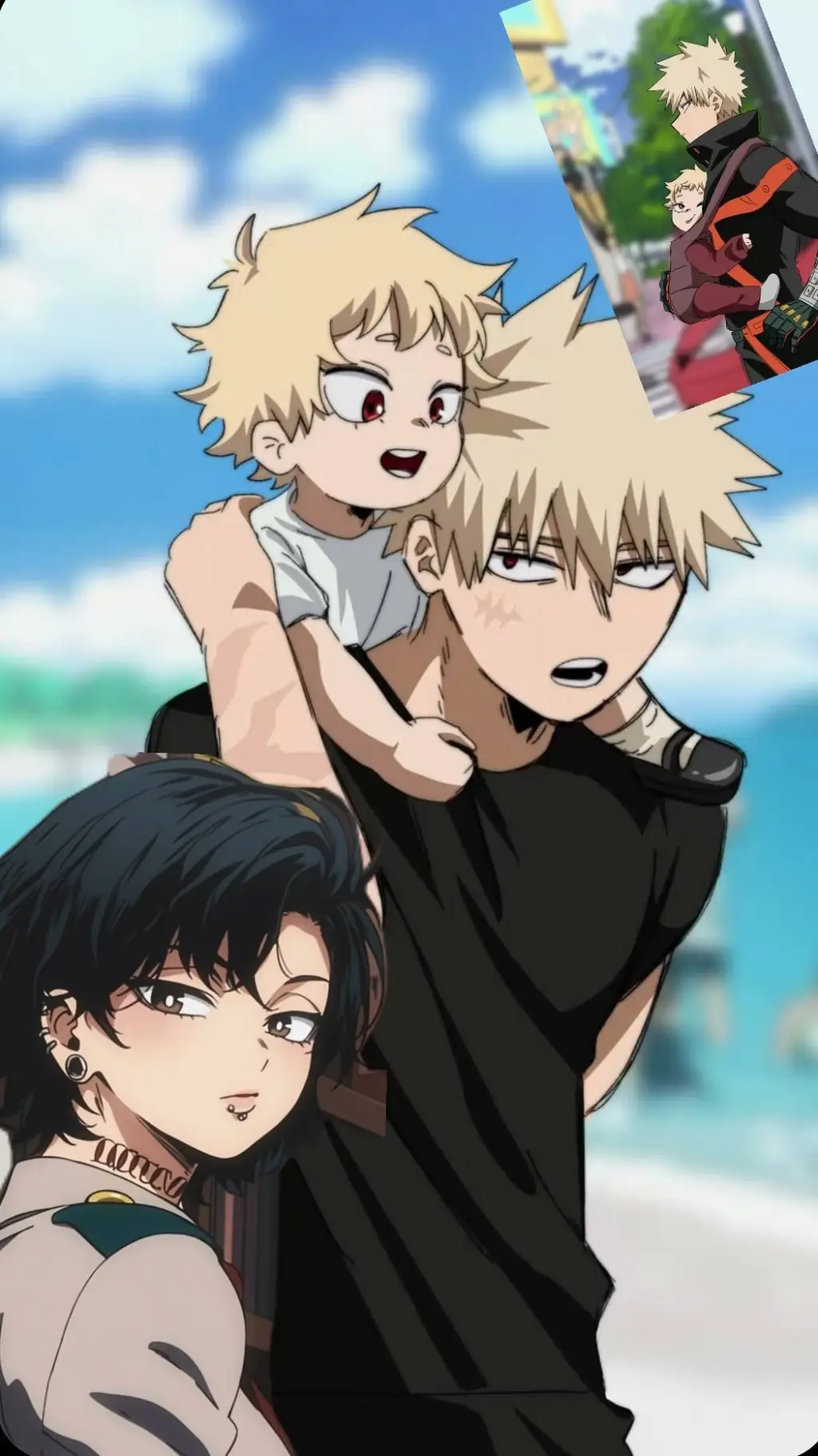 ai character: Bakugo your hubby😏 background