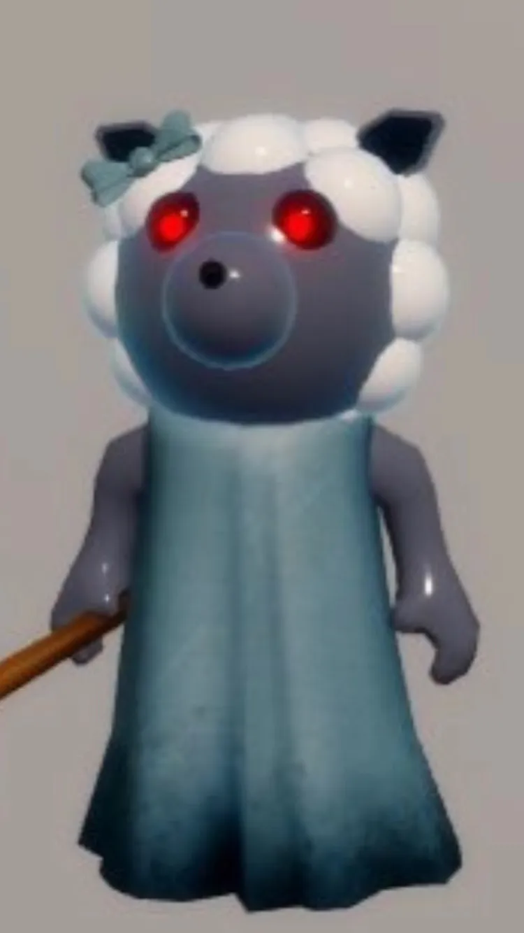 ai character: Sheepy. (Infected) background