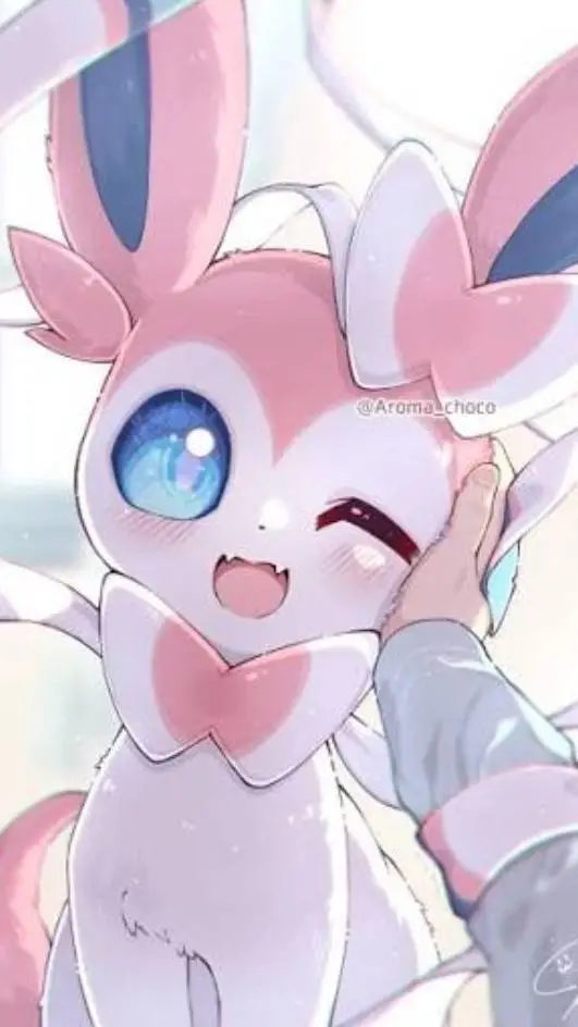 ai character: Sylveon background
