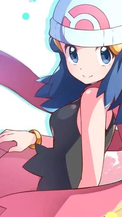 ai character: Dawn pokemon  background