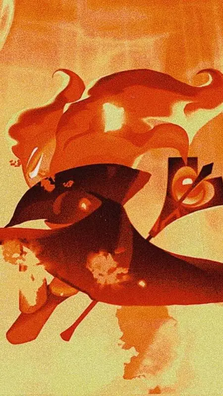 ai character: FireSpiritCookie background