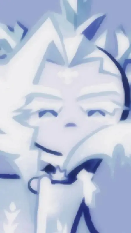 ai character: FrostQueenCookie background