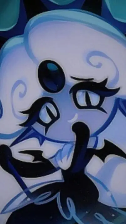 ai character: BlackPearlCookie background