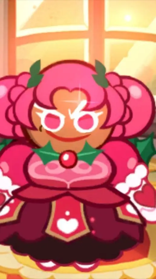 ai character: HollyberryCookie background