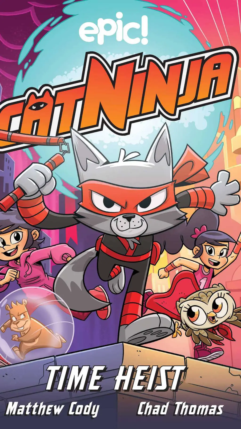 ai character: Cat Ninja background