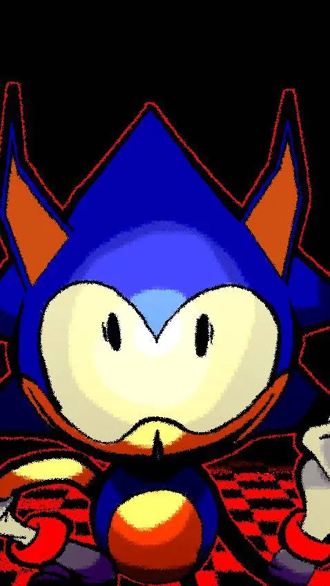ai character: Rewrite Sonic background