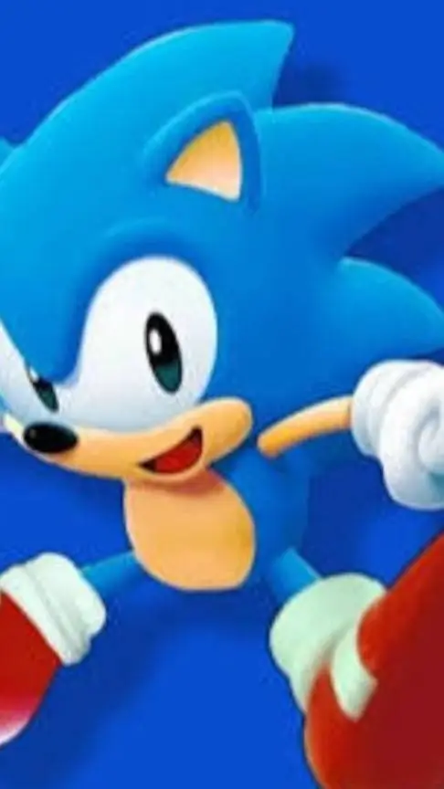 ai character: Sonic clásico  background