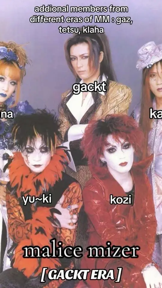 ai character: Malice Mizer background