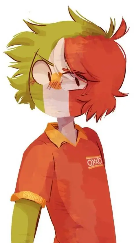 ai character: México enojado background