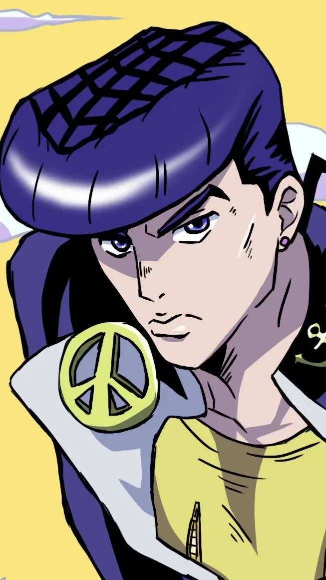 ai character: josuke higashikata background